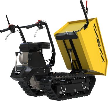 GÜDE Raupendumper GRD 400/R Minidumper 110L 400 kg 5,6 PS Benzin Zahnradgetriebe 