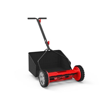 GÜDE Spindelmäher GSPM 380 Rasenmäher Handrasenmäher 38 cm Schnitt geräuscharm 