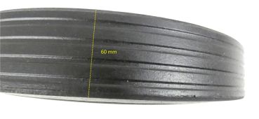 SIRL Ersatzrad Reifen für Betonmischer 250 x 60 mm passend für BP, PRO, ECOPRIME 