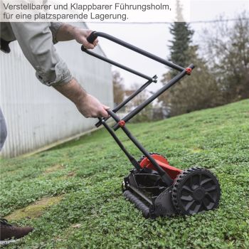 Scheppach SPM400-Pro Spindelmäher Rasenmäher Handrasenmäher 40cm Schnitt leise 