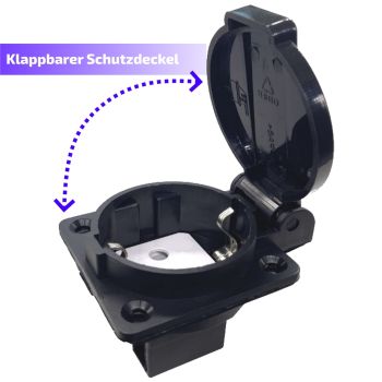 MATRIX Ersatzteil Steckdose für Benzin Stromerzeuger Stromgenerator PG 7500 