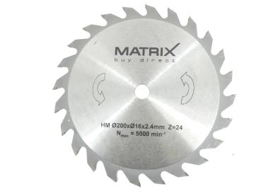 MATRIX Ersatzteil Sägeblatt 190 mm Durchmesser passend für Kreissäge TS 800