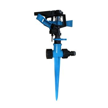 TEXAS Impulsregner mit Erdspieß – 1/2" Anschluss für gezielte Gartenbewässerung 