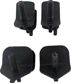 MATRIX Ersatzteil Motoraufhängung 4er Set für Stromerzeuger PG 3010 F-3 