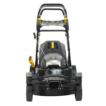 TEXAS Rasenmäher Benzin mit Antrieb Radantrieb 51cm ZT 5110TR/W 3in1 Zero Turn
 schwenkbare Vorderachse; noch wendiger noch flexibler
