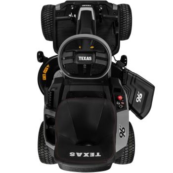 TEXAS Epsilon R9600Li Akku-Rasentraktor mit 96 cm Schnittbreite & 72V Power

 