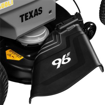 TEXAS Epsilon R9600Li Akku-Rasentraktor mit 96 cm Schnittbreite & 72V Power

 