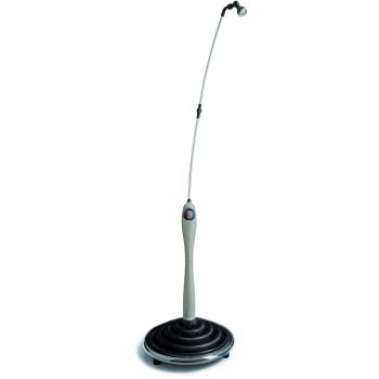 G.F. Gartendusche Sunny style grau Solardusche 140-200 cm Temperatur verstellbar 