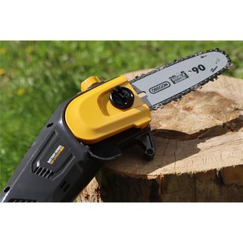 TEXAS PCZ5800 Profi Akku 58V Hochentaster Kettensäge inkl. 4Ah Akku u. Ladeg. 