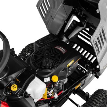 TEXAS TTS108H Aufsitzrasenmäher Set mit Anhänger 108cm Hydrostat 