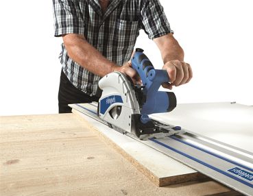 SCHEPPACH PL55 Tauchsäge Tauchkreissäge mit Führungsschiene Handkreissäge 1200W 