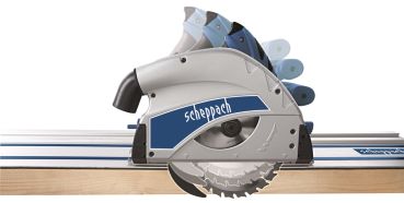 SCHEPPACH PL55 Tauchsäge Tauchkreissäge mit Führungsschiene Handkreissäge 1200W 