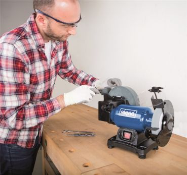SCHEPPACH BG200W Nassschleifer Trockenschleifer Schleifmaschine Schleifgerät 