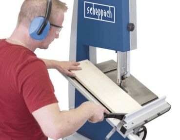 SCHEPPACH BASA 3 Bandsäge Holzbandsäge Tischsäge Holzsäge 230V mit Fahrwerk + UG 