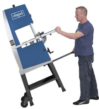 SCHEPPACH BASA 3 Bandsäge Holzbandsäge Tischsäge Holzsäge 230V mit Fahrwerk + UG 