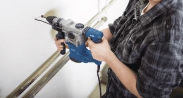 SCHEPPACH DH1300PLUS Abbruchhammer Bohrhammer, Schlaghammer 230V, 1250W 