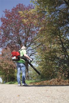 Scheppach Laubbläser Benzin LB5200BP Backpack Rücken Laubgebläse 1,9 PS Rucksack 