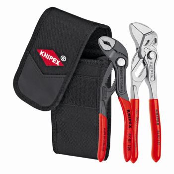 KNIPEX Mini-Zangenset in Werkzeuggürteltasche Gürteltasche inkl. Zangen