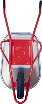ALTRAD LIMEX Profi Bauschubkarre Schubkarre Gartenkarre Schiebkarre rot 100l