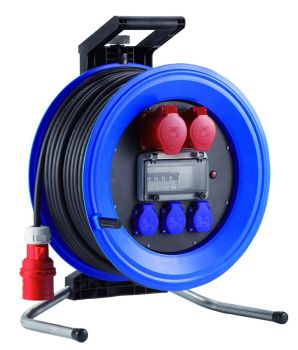 HEDI Profi-Kabeltrommel 32A 33m 5G4mm² FI CEE IP44 Industrie K4333011I4 