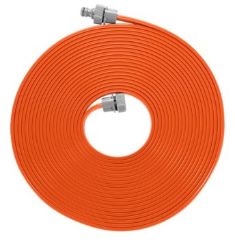 GARDENA Schlauch-Regner, orange, komplett mit Armaturen, Länge 15m ***NEU***