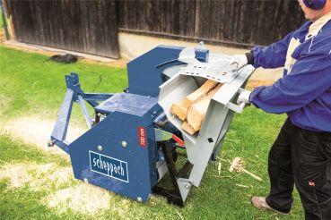 Scheppach Wippsäge KWZE7 Brennholzsäge Wippkreissäge Zapfwelle 400V Kombiantrieb 