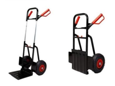 ProBauTec Sackkarre klappbar Stapelkarre 200kg Luftrad Transportkarre 1-2-3 ProBauTec Sackkarre klappbar Stapelkarre 200kg Luftrad Transportkarre 1-2-3