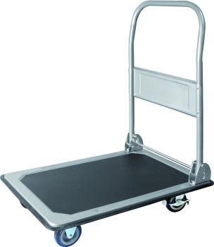 ProBauTec Plattformwagen 150 KG Transport Magazinwagen Handwagen mit Bremse ProBauTec Plattformwagen 150 KG Transport Magazinwagen Handwagen mit Bremse