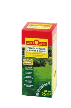 WOLF-GARTEN Premium-Rasen »Schatten & Sonne« LP 25 Rasensamen ***NEU*** 