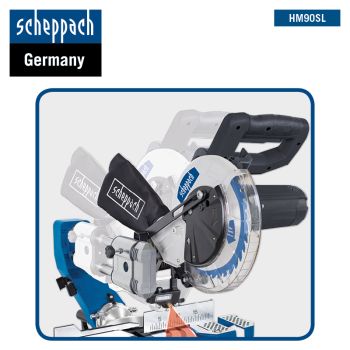 SCHEPPACH HM90SL Kappsäge Zugsäge Gehrungssäge 216mm Laser 2.Sägeblatt 2200 Watt