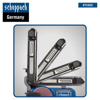 SCHEPPACH BTS900 Bandschleifer & Tellerschleifer Kombi-Schleifer Schleifmaschine 