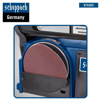 SCHEPPACH BTS900 Bandschleifer & Tellerschleifer Kombi-Schleifer Schleifmaschine 