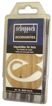 SCHEPPACH Universal Sägeblätter 60 Stk für Dekupiersäge 130x75x16 *2.WAHL* 