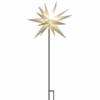 HG 34092 LED Stern KS we,58cm Stab 1 LED ww, T6/18 Std, IP44 