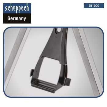 Scheppach SB1000 Spannbock mobil Werkbank Arbeitsbock klappbar Metall *2.Wahl* 