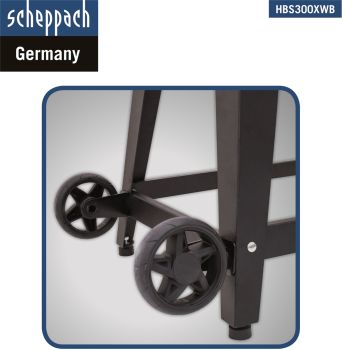 Scheppach HBS400 Bandsäge 315 mm mit Ersatzsägeband und Querschneidlehre **NEU** 