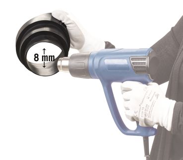 SCHEPPACH Absaugadapter für Absauganlagen Absaugung Sauger 7-stufig Ø25-150mm