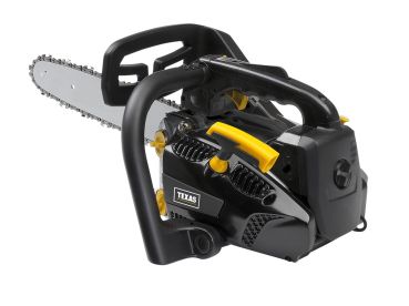 TEXAS Kettensäge Benzin Top Handle Motorsäge XC2600 25cm 2Takt 26cm³ 1,2PS