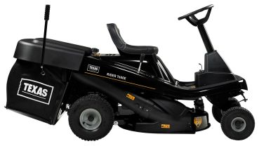 TEXAS Rasenmäher Traktor Rasentraktor Aufsitzmäher Aufsitzrasenmäher Rider 7600E 3in1 | 12PS | 432ccm | 5Vor+1R | AHK | E-Start | 76cm