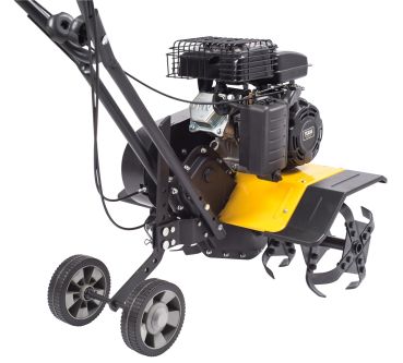 TEXAS Benzin Gartenfräse Motorhacke Bodenhacke Lilli 365TG Set mit Pflug + Räder 