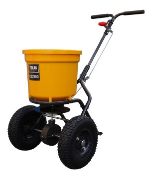 Texas Profi Salzstreuer Streuwagen Saatgutstreuer Streuer CS2500 25l *2.WAHL* 