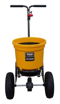 Texas Profi Salzstreuer Streuwagen Saatgutstreuer Streuer CS2500 25l *2.WAHL* 