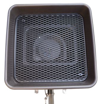 Texas Streuwagen Salz Rasen Dünger Handstreuwagen Zentrifugalstreuer CS6000S 58l 