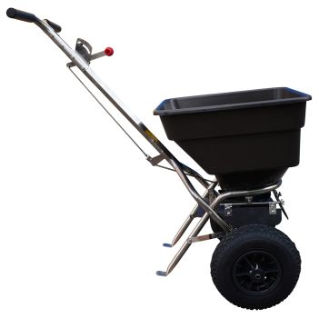 Texas Streuwagen Salz Rasen Dünger Handstreuwagen Zentrifugalstreuer CS6000S 58l 