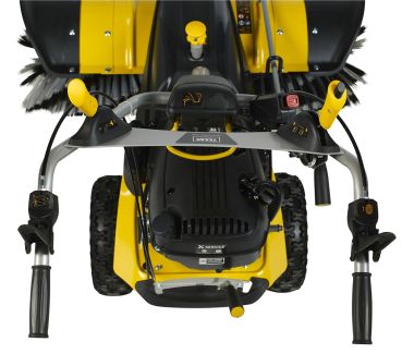 TEXAS Smart Sweep 1000E Elektrostart Kehrmaschine Benzin Schneeräumer Motorbesen