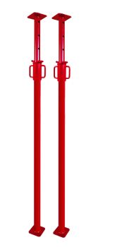 Baustütze Bausprieß Deckenstütze Fensterstütze Baustützen 0,5 - 0,8m 2Stück  