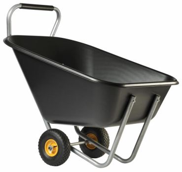 HAEMMERLIN XXL Großmuldenkarre Futterkarre Hofkarre Zweirad Stall Schubkarre300l
