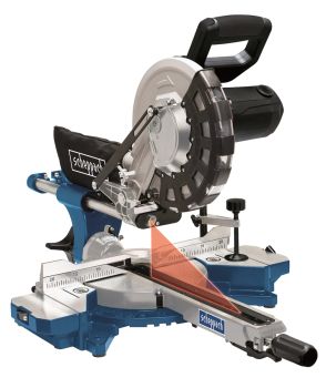 SCHEPPACH HM254 Kappsäge Zugsäge Gehrungssäge Kappzugsäge 2kW 255mm 2. Sägeblatt 