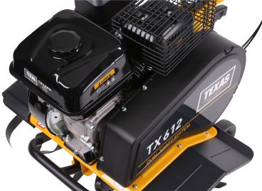 TEXAS Gartenfräse Motorhacke Bodenhacke Bodenfräse Pflug Benzin Profi TX612TG 