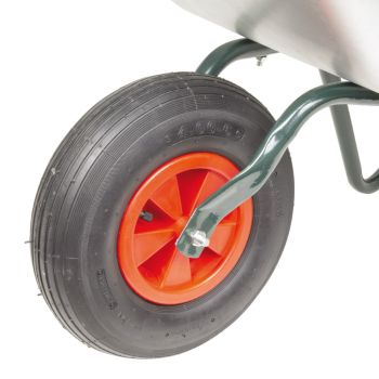RAVENDO Schubkarre Schubkarren Schiebtruhe Gartenschubkarre Schiebetruhe 80l